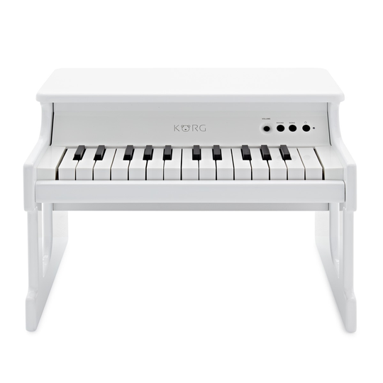 Korg tinyPiano 25 Mini Key Digital Toy Piano Gloss White