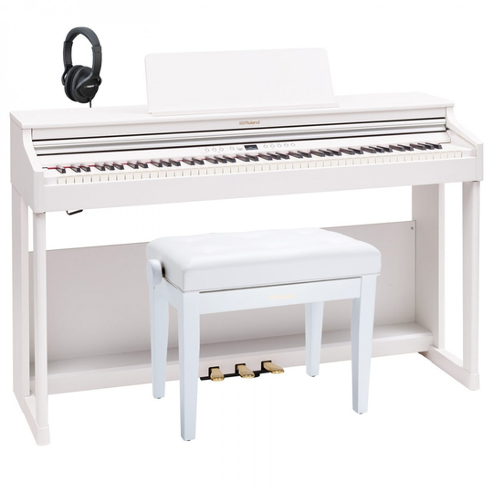 Roland RP701 Digital Piano Premium Bundle White