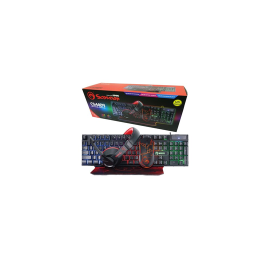 Marvo Scorpion Cm409 4-In-1 Gaming Starter Kit CM409-UK