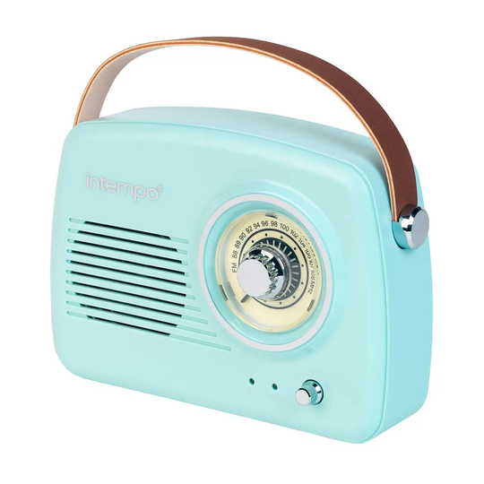 Intempo Revive Rd25 Bluetooth Radio - Blue