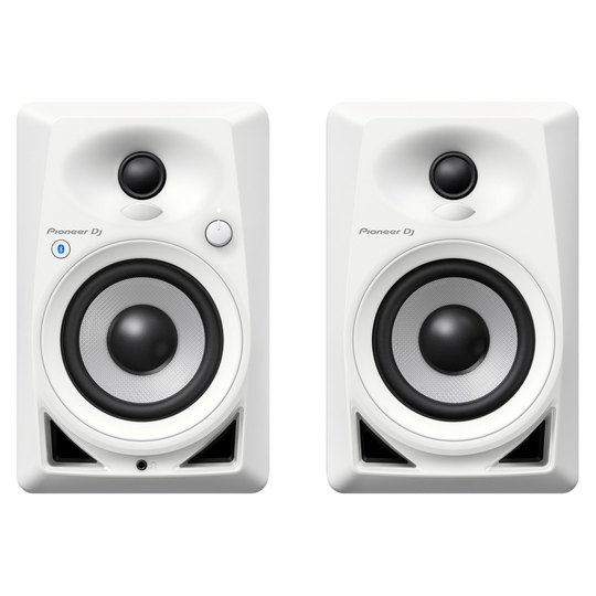 Pioneer DJ DM-40BT Desktop Monitor Speakers With Bluetooth White