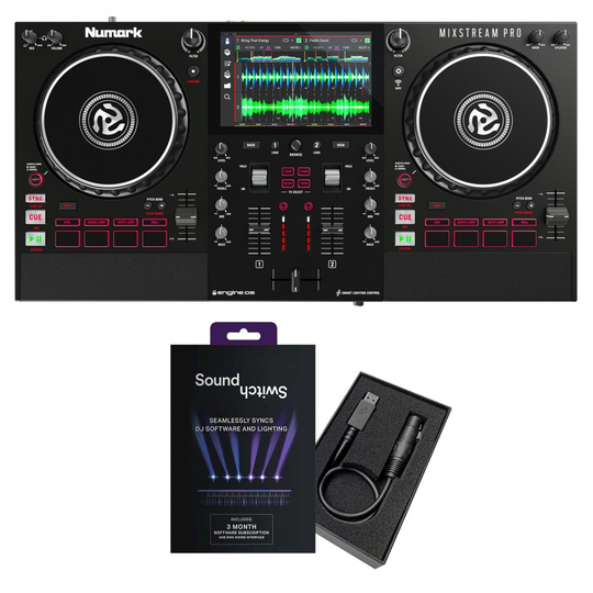 Numark Mixstream Pro Controller with SoundSwitch DMX Interface