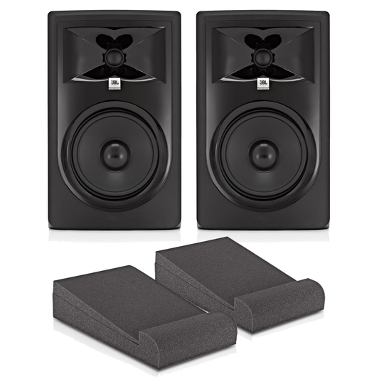 JBL 306P MKII with Isolation Pads Pair
