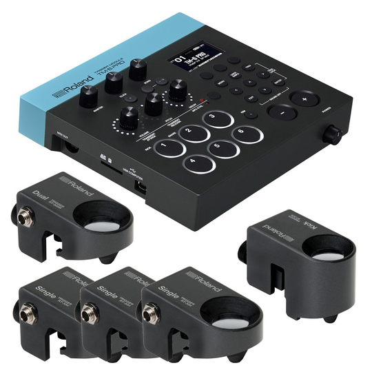 Roland TM-6 Pro 5 Piece Hybrid Kit Bundle