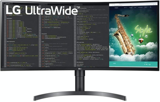 LG 35WN75C 35'' UltraWide QHD Curved HDR Monitor