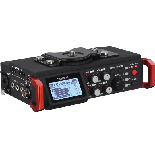 Tascam DR-701D 6-Track Recorder for DSLR Cameras with HDMI