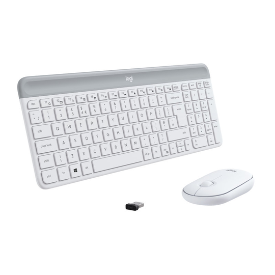 MK470 Slim Wireless Combo off white
