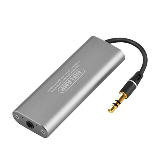 VBESTLIFE HIFI Amplifier, Mini HIFI Stereo Headphone Earphone Power Amplifier AMP 3.5mm AUX Digital Audio Player for Smartphone