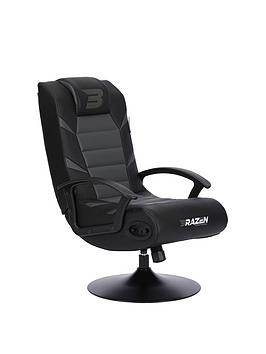 Brazen Pride 2.1 Bluetooth Junior Gaming Chair - Black And Grey