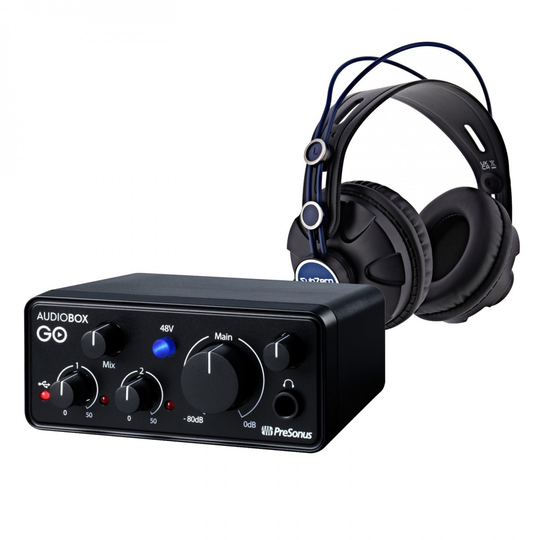 PreSonus AudioBox GO with SubZero Headphones