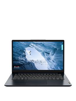 Lenovo Ideapad 1 Laptop - 14In Fhd, Intel Pentium Silver, 4Gb Ram, 128Gb Fast Ssd Storage - Laptop Only