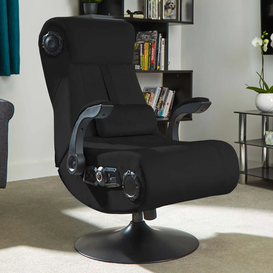 X Rocker Deluxe 4.1 Multi-stereo Audio Media Chair With Vibration - Black