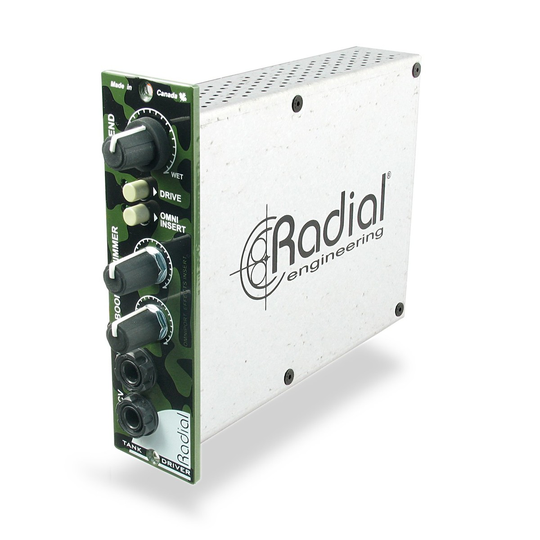 Radial Workhorse TankDriver Balanced Spring Reverb Interface
