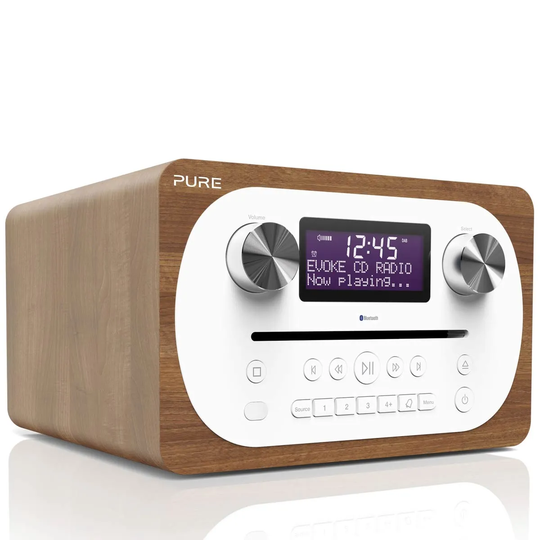 Pure Evoke C-d4 Dab+ Radio - Walnut