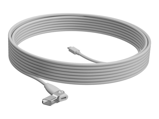 Logitech Rally Mic Pod Extension Cable - Microphone Extension Cable - 10m