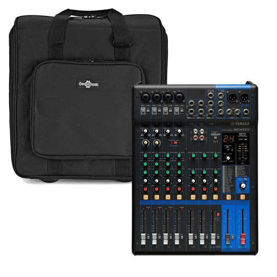 Yamaha MG10XUF Analog USB Mixer with Gear4music Bag
