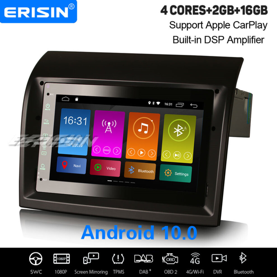 Android 10.0 CarPlay Car Stereo DAB+ Sat Nav WiFi DSP For FIAT DUCATO CITROEN BOXER PEUGEOT JUMPER
