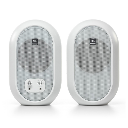 JBL 104-BT Bluetooth Reference Monitors White