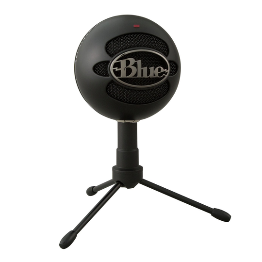 Blue Snowball iCE USB Streaming Gaming Microphone - Black