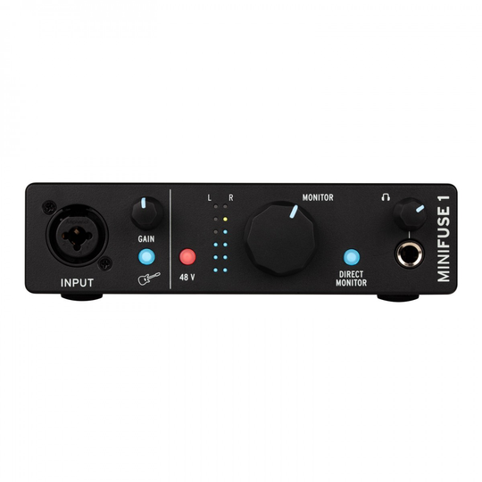 Arturia MiniFuse 1 USB Audio Interface Black