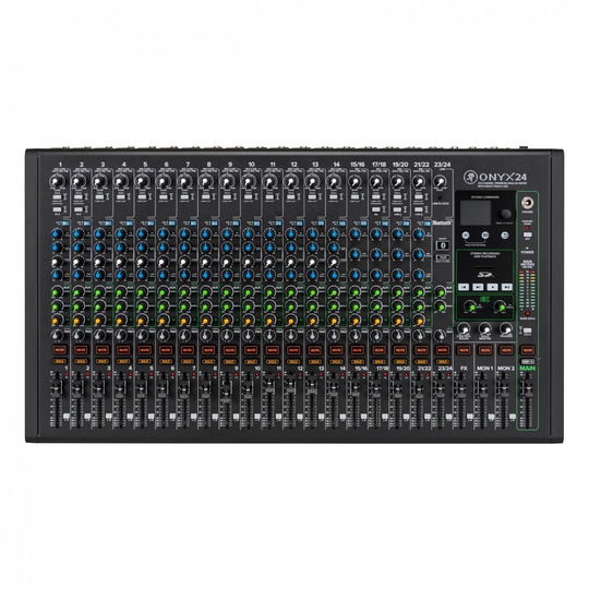 Mackie ONYX24 24-Channel Analog Mixer with Multi-Track USB