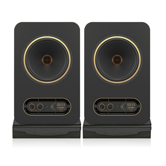 Tannoy GOLD 8 8" Active Monitor Speakers with Isolation Pads