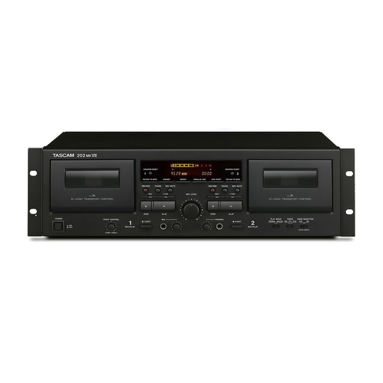 Tascam 202 MK7 Cassette Player
