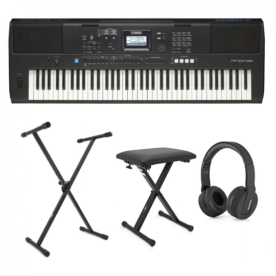 Yamaha PSR EW425 Digital Keyboard Pack