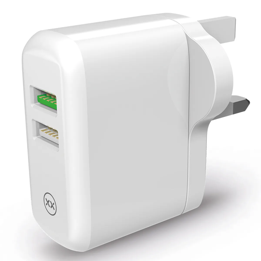 MIXX PD Wall Charger 2 Port 18W for Apple - White