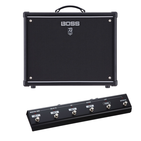 Boss Katana 100 MKII 1x12 Combo with GA-FC Foot Controller