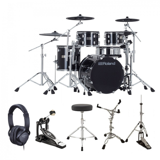 Roland VAD-507 V-Drums Acoustic Design Drum Kit with Accessory Pack
