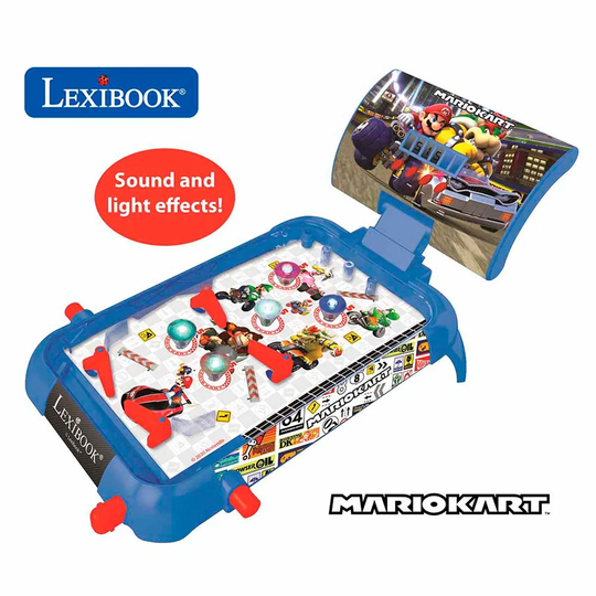Lexibook Mario Kart Electronic Pinball With Lights & Sounds
