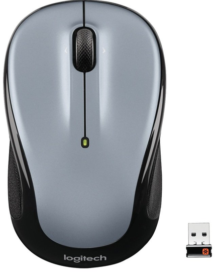 Logitech M325 - Wireless Optical Mouse - Light Grey