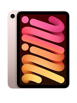 Apple Ipad Mini (6Th Gen, 2021) 64Gb, Wi-Fi - Pink - Apple Ipad With Apple Pencil