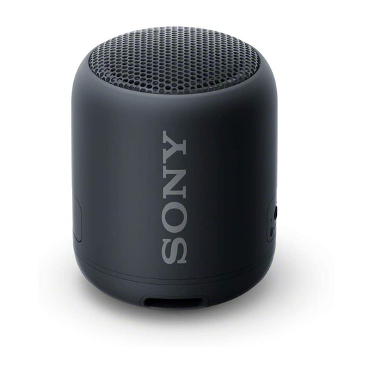 (Black) Sony Compact & Portable Waterproof Wireless Bluetooth® speaker with EXTRA BASS