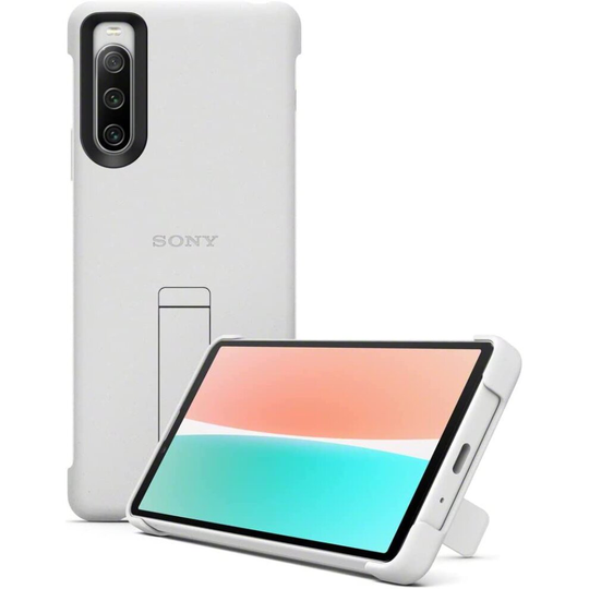 Sony Xperia 10 IV Style Back Cover Grey - XQZ-CBBC/HGENG