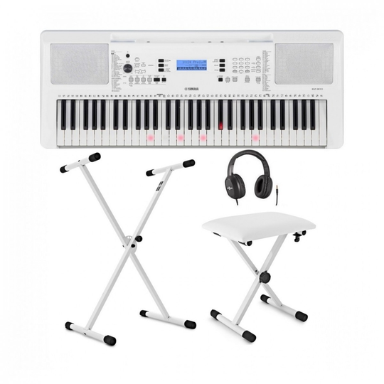 Yamaha EZ300 61 Key Lighting Keyboard Pack
