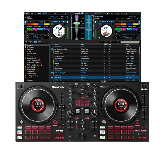 Numark Mixtrack Platinum FX with Serato DJ Upgrade