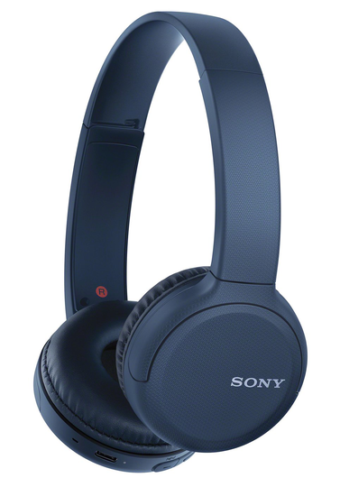 Sony WH-CH510 On-Ear Bluetooth Headphones - Blue