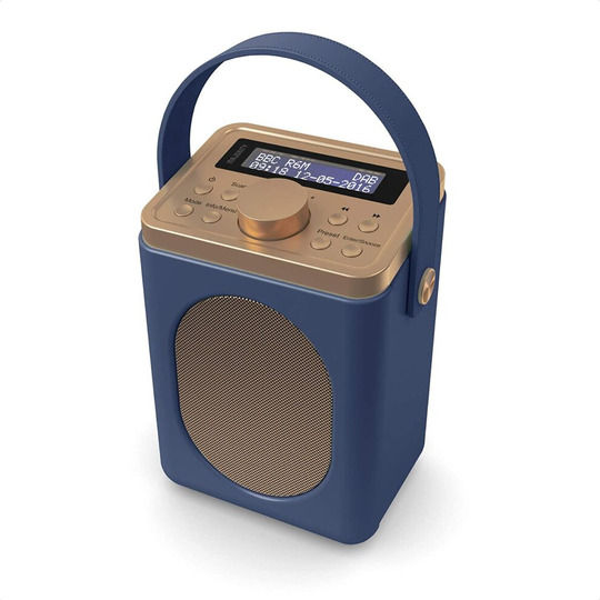 Majority Little Shelford Portable Radio Bluetooth FM/DAB Midnight Blue