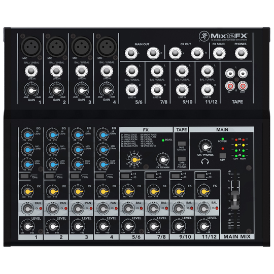 Mackie Mix12FX Compact Mixer
