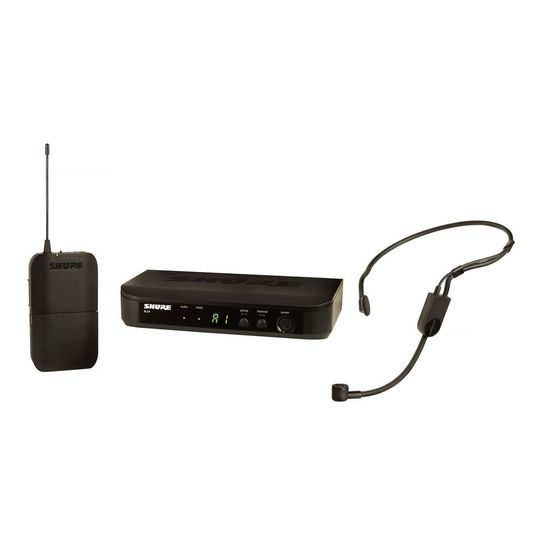 Shure BLX14E/P31-S8 Wireless Headset System with PGA31