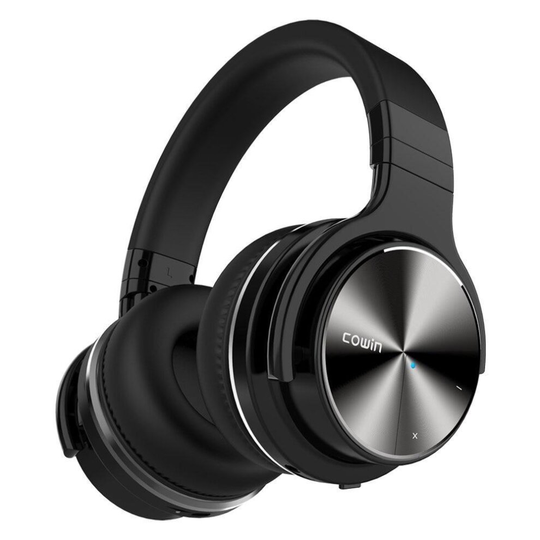 Active Noise Cancelling Headphones Bluetooth Headphones Wireless Headset with Mic Deep Bass Over Ear cowin