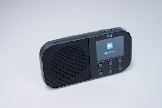Bush Handheld DAB+ Radio - Black