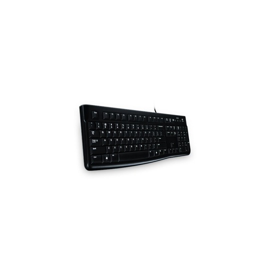 Logitech K120 keyboard USB Ukrainian Black