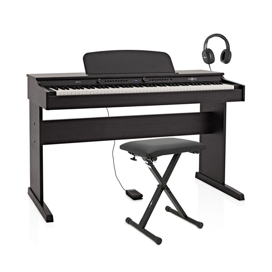 DP-6 Digital Piano by Gear4music + Accessory Pack