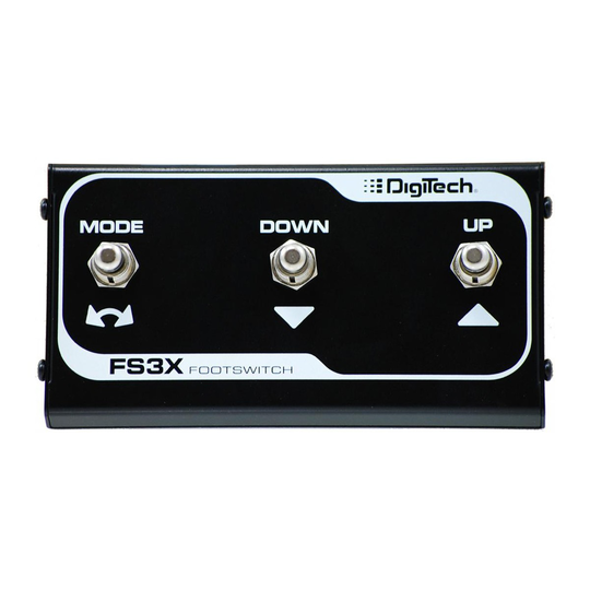 DigiTech FS3X 3-Button Footswitch