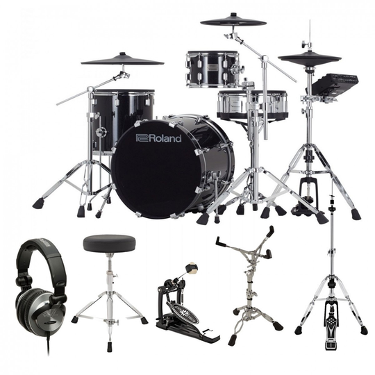 Roland VAD-504 V-Drums Acoustic Design Drum Kit with Accessory Pack