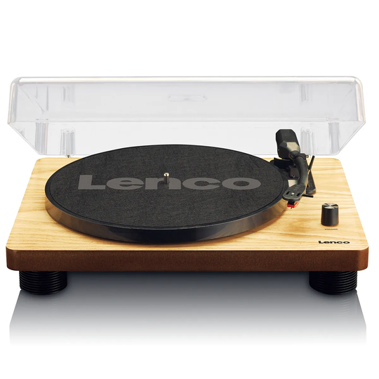 Lenco LS-50WD Turntable with Built-in Speakers & USB Encoding - Wood