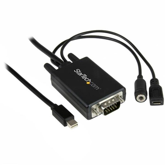 Startech.com Mini DisplayPort to VGA Adapter Cable with Audio - 10 ft (3m)